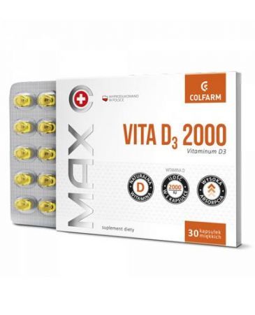 Max Vita D3 2000 30 kapsułek / Witamina D3