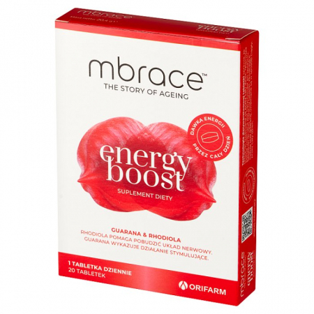 Mbrace Energy Boost 20 tabletek