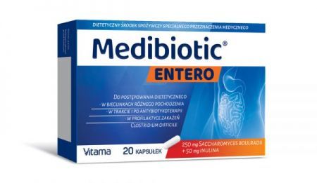 Medibiotic Entero 20 kapsułek