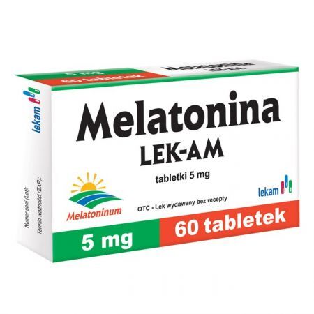 Melatonina 5 mg 60 tabletek