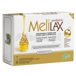 Melilax Pediatric mikrowlewka doodbytnicza dla niemowląt i małych dzieci 6 mikrowlewek po 5 g / Zaparcia u dzieci