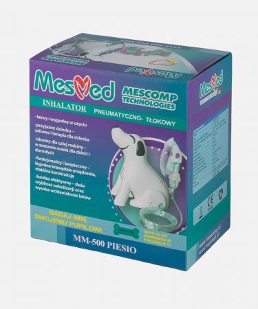 MESMED MM-500 PIESIO Inhalator pneumatyczno-tłokowy 1 szt.