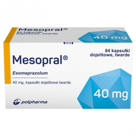 Mesopral 40 mg 84 kapsułki dojelitowe