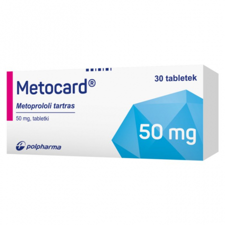 Metocard 50 mg 30 tabletek