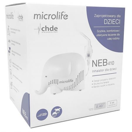 MICROLIFE Inhalator dla dzieci NEB410 słonik
