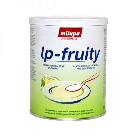 MILUPA lp-fruity kaszka niskobiałkowa gruszkowa 300 g