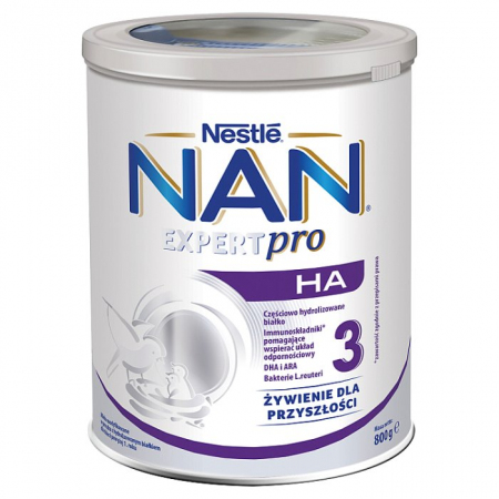 Nan ExpertPro HA 3 mleko modyfikowane dla dzieci po 1 roku, 800 g