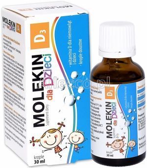 Molekin D3 dla dzieci krople 30 ml