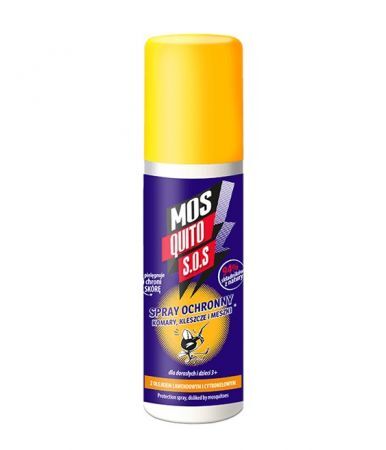 MOSQUITO S.O.S.Spray zapachowy do stosowania na skórę 125ml