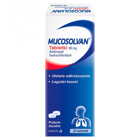 Mucosolvan 30 mg 20 tabl.