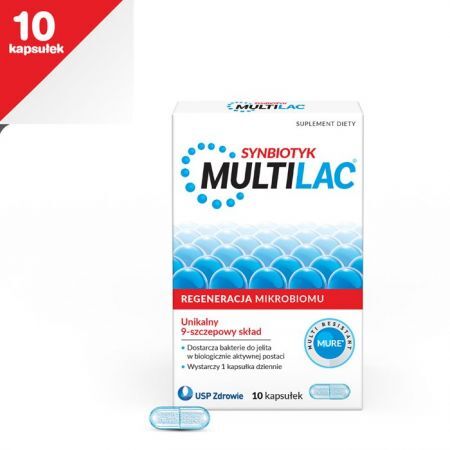 Multilac 10 kapsułek / Probiotyki