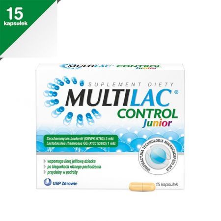 Multilac CONTROL Junior 15 kapsułek