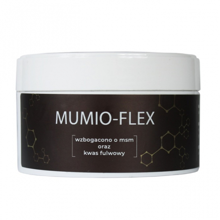 Mumio-Flex maść z MSM i kwasem fulwowym przyspiesza regenerację tkanek, 150 ml
