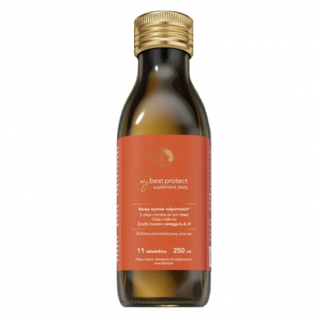 MyBestProtect olej o smaku ziołowo-pomarańczowym, 250 ml