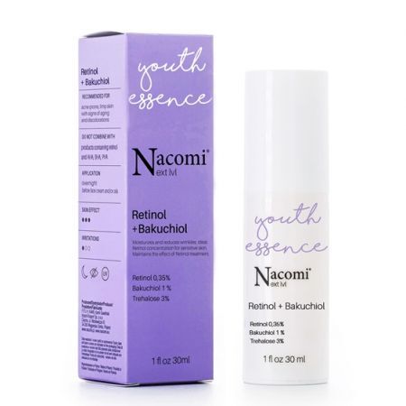 Nacomi Next Level Serum RETINOL 0,35% BAKUCHIOL 1% 30ml