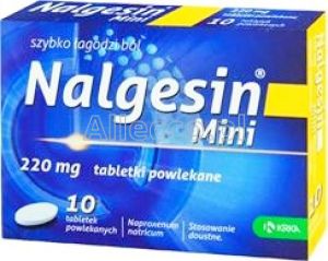 Nalgesin Mini 220 mg 10 tabletek powlekanych / Ból