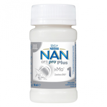 Nan Optipro Plus 1 HM-O mleko początkowe gotowe do spożycia, 90 ml