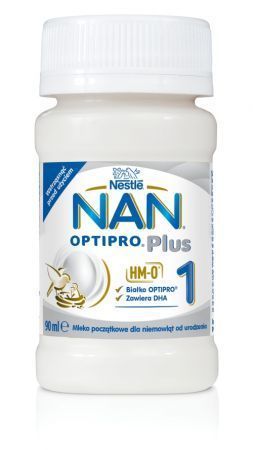 NAN OptiPro Plus 1 Mleko początkowe 90 ml