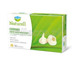 Naturell Czosnek forte bezzapachowy 90 kapsułek / Serce i cholesterol