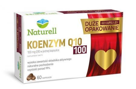 Naturell Koenzym Q10 100 mg kapsułki, 60 szt.