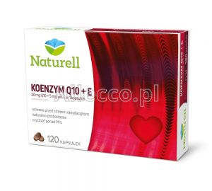 Naturell Koenzym Q10 30 mg + witamina E 5 mg 120 kapsułek / Serce