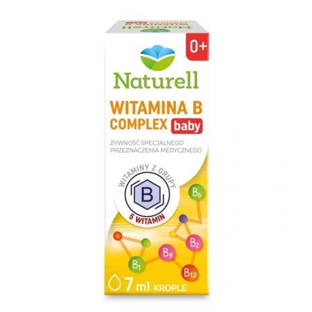 Naturell Witamina B Complex baby krople 7 ml