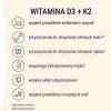 Naturell Witamina D3+K2 MK-7 60 tabletek do rozgryzania i żucia