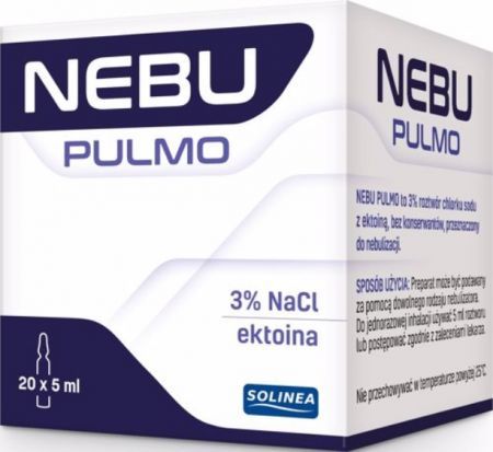 Nebu-Pulmo roztwór do inhalacji 20 ampułek