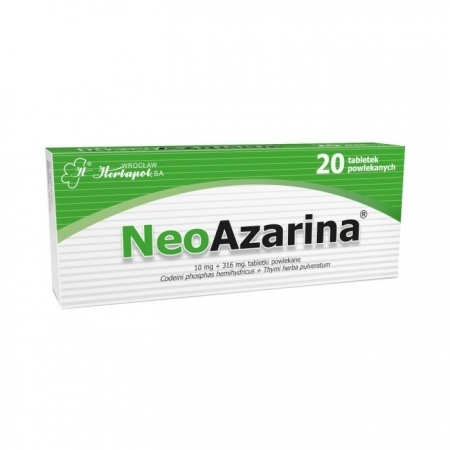 Neoazarina 20 tabletek powlekanych