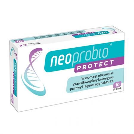 Neoprobio Protect globulki dopochwowe, 10 szt.