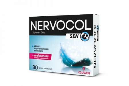 Nervocol Sen 30 tabletek powlekanych