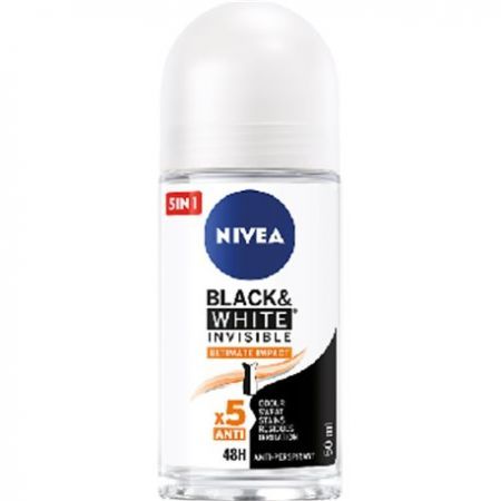 NIVEA Black & White Invisible Ultimate Impact Dezodorant roll-on 50 ml