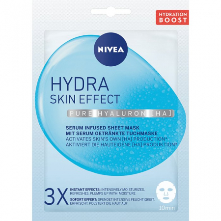 NIVEA Hydra Skin Effect Maska-Serum w płachcie 1 szt.