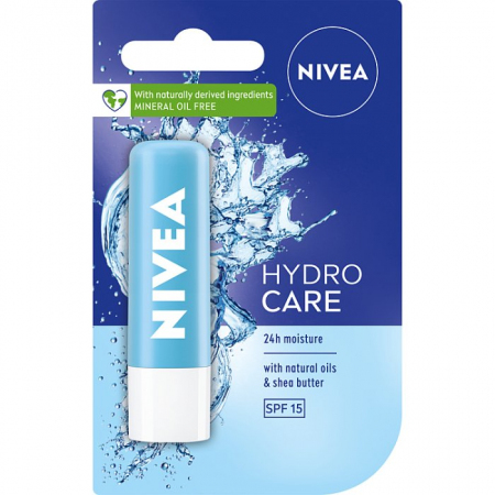 NIVEA Hydro Care PIELĘGNUJĄCA POMADKA DO UST 5,5 ml
