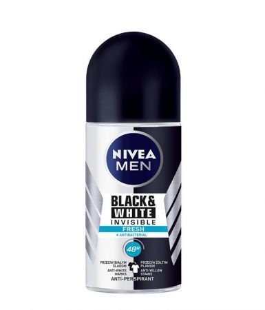 NIVEA MEN BLACK & WHITE INVISIBLE FRESH ANTYPERSPIRANT ROLL-ON 50 ml
