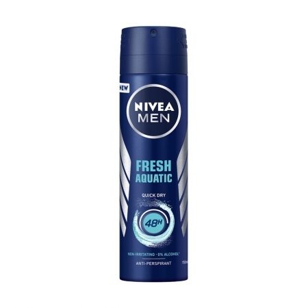 NIVEA Men Fresh Aquatic Antyperspirant w aerozolu 150 ml