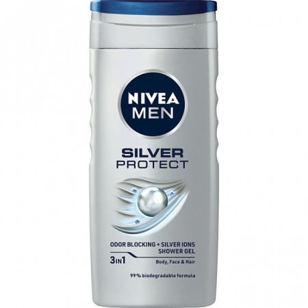 NIVEA Men Silver PROTECT ŻEL POD PRYSZNIC 250 ml