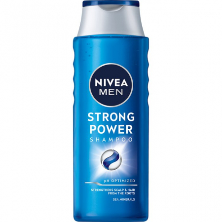NIVEA Men Strong Power szampon wzmacniający 400 ml