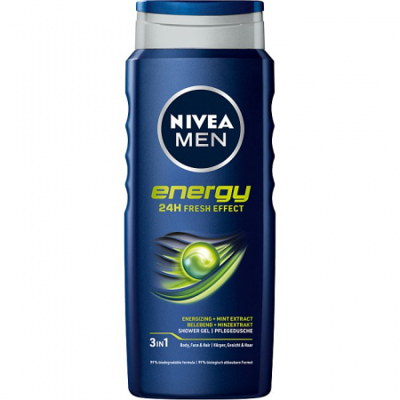 NIVEA Men Żel pod prysznic Energy Fresh  500 ml