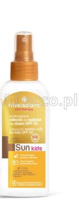 NIVELAZIONE SKIN THERAPY SUN KIDS Wodoodporne mleczko do opalania SPF50 150 ml