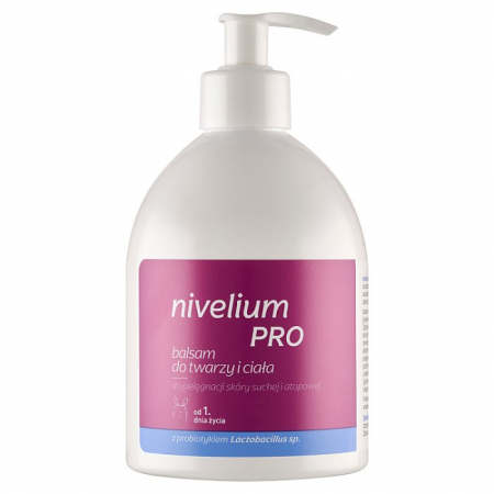 Nivelium Pro balsam do twarzy i ciała skóra sucha i atopowa, 400 ml