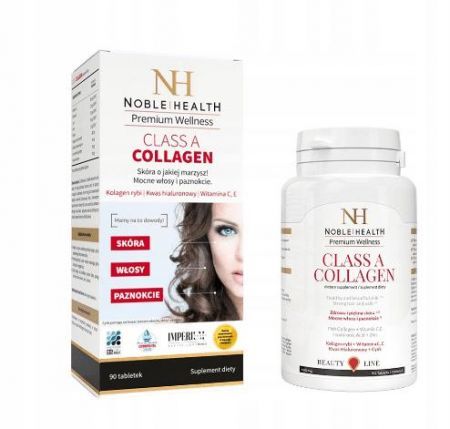 Noble Health Collagen Class A - kolagen 90 kapsułek