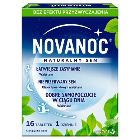 Novanoc Naturalny Sen 16 tabletek