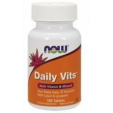 NOW Daily Vitamins 100 tabletek
