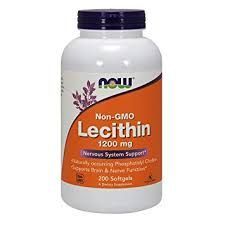 NOW Lecithin 1200 mg 100 kapsułek