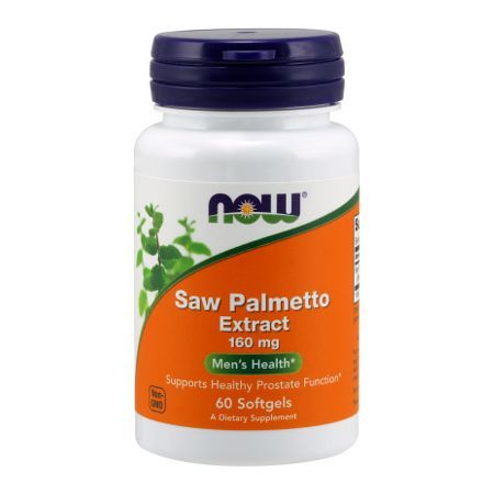 NOW Saw Palmetto Extract 160 mg 60 kapsułek