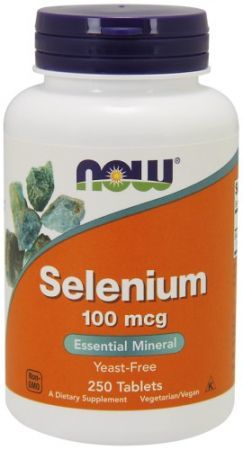 NOW Selenium 100 mcg 250 tabletek