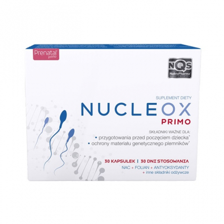 Nucleox Primo kapsułki dla mężczyzn, 30 szt.