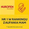 Nurofen dla dzieci czopki ibuprofen 60 mg leki przeciwbólowe od 3 miesiąca życia 10 szt