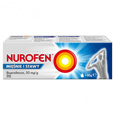 Nurofen Mięśnie i Stawy żel 5% ibuprofen leki przeciwzapalne 100 g
